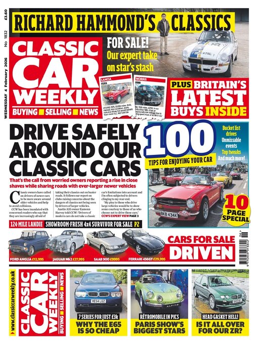 Title details for Classic Car Weekly by H BAUER PUBLISHING LIMITED - Available